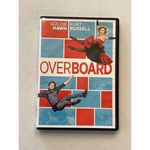 Overboard 1987 DVD Comedy Movie Goldie Hawn Kurt Russell Pre-Owned
